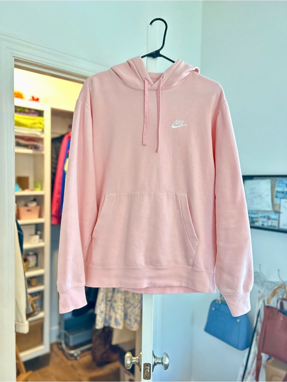 Nike Women's Pink Hoodie